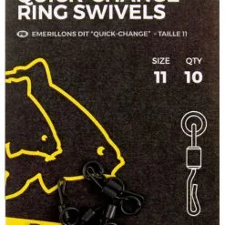 Avid Carp Quick Change Ring Swivels