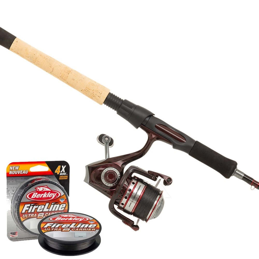 Abu Garcia Tormentor Spinning Combo & FOC Braid 8ft 1 Abu Garcia Tormentor Spinning Combo & FOC Braid 8ft