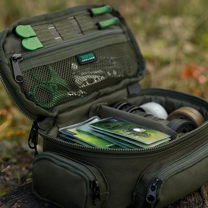 Thinking Anglers Olive Compact Tackle Pouch 2 Thinking Anglers Olive Compact Tackle Pouch - Image 2