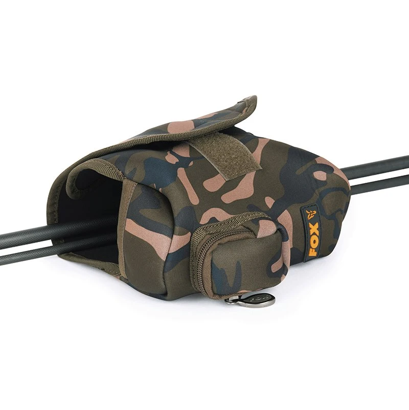 Fox Camo Neoprene Reel Pouch 1 Fox Camo Neoprene Reel Pouch