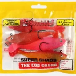 Sidewinder Super Shads Cod Squad Pack