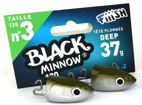 Fiiish Black Minnow Jig Heads 1 Fiiish Black Minnow Jig Heads